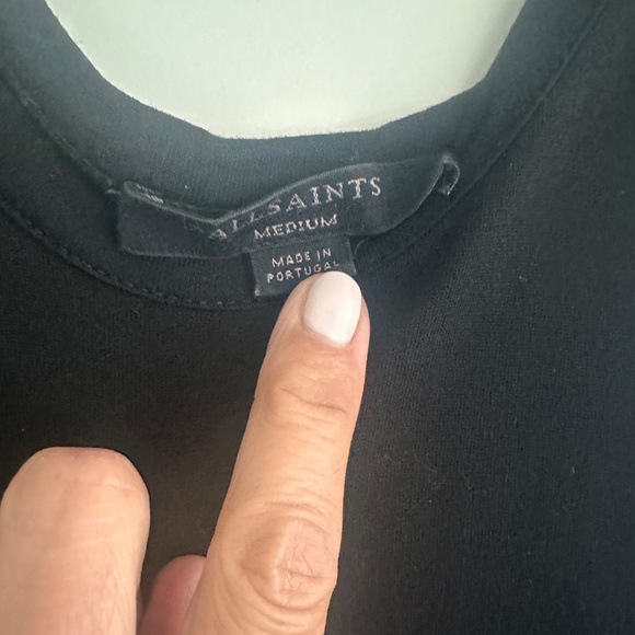 All Saints Lace Up Maxi Dress - SIze M - Picture 11 of 11